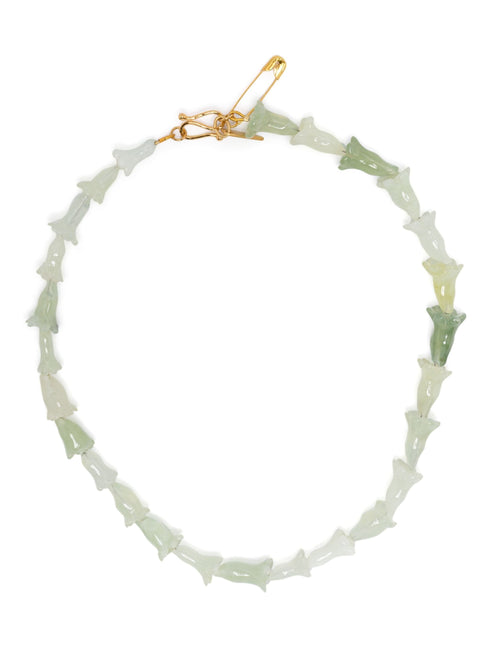 FORTE FORTE GEMSTONE FLOWER NECKLACE